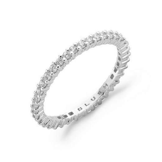 Blush wit goud met Zirconia
