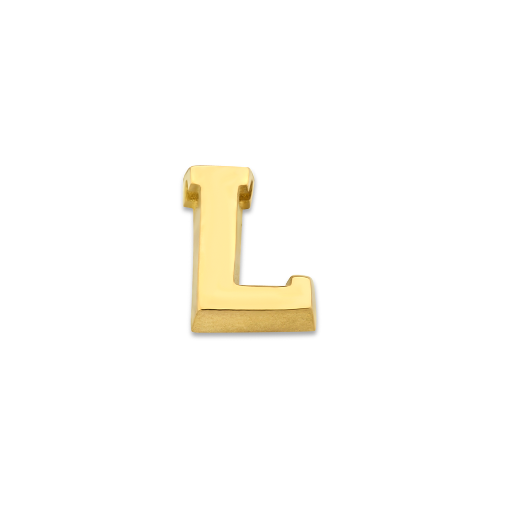 Minioro Gouden Letter L