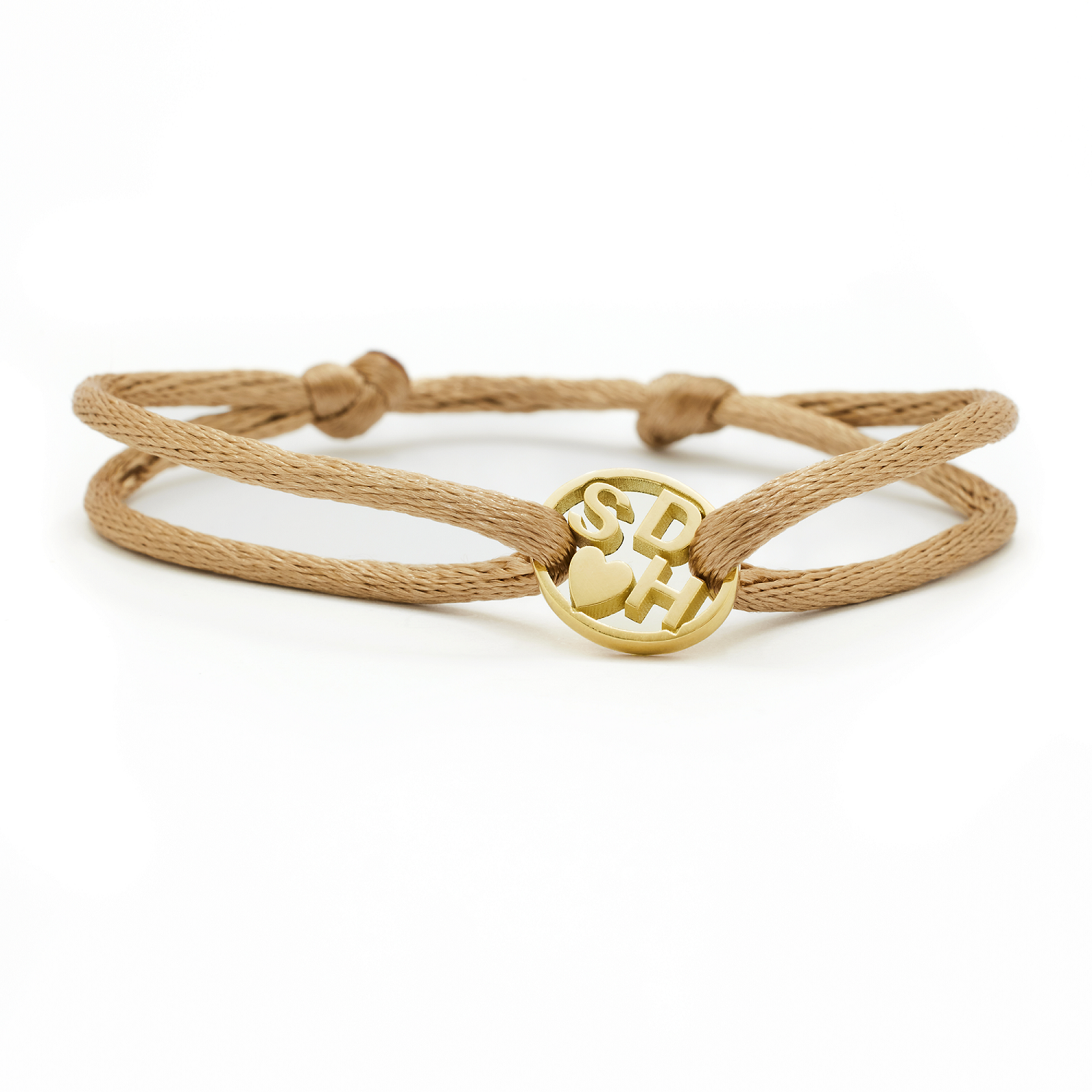 Minioro - Ovaal 4 Letters/Symbolen Satijn Kleur 29 Beige - 11136TQhartM