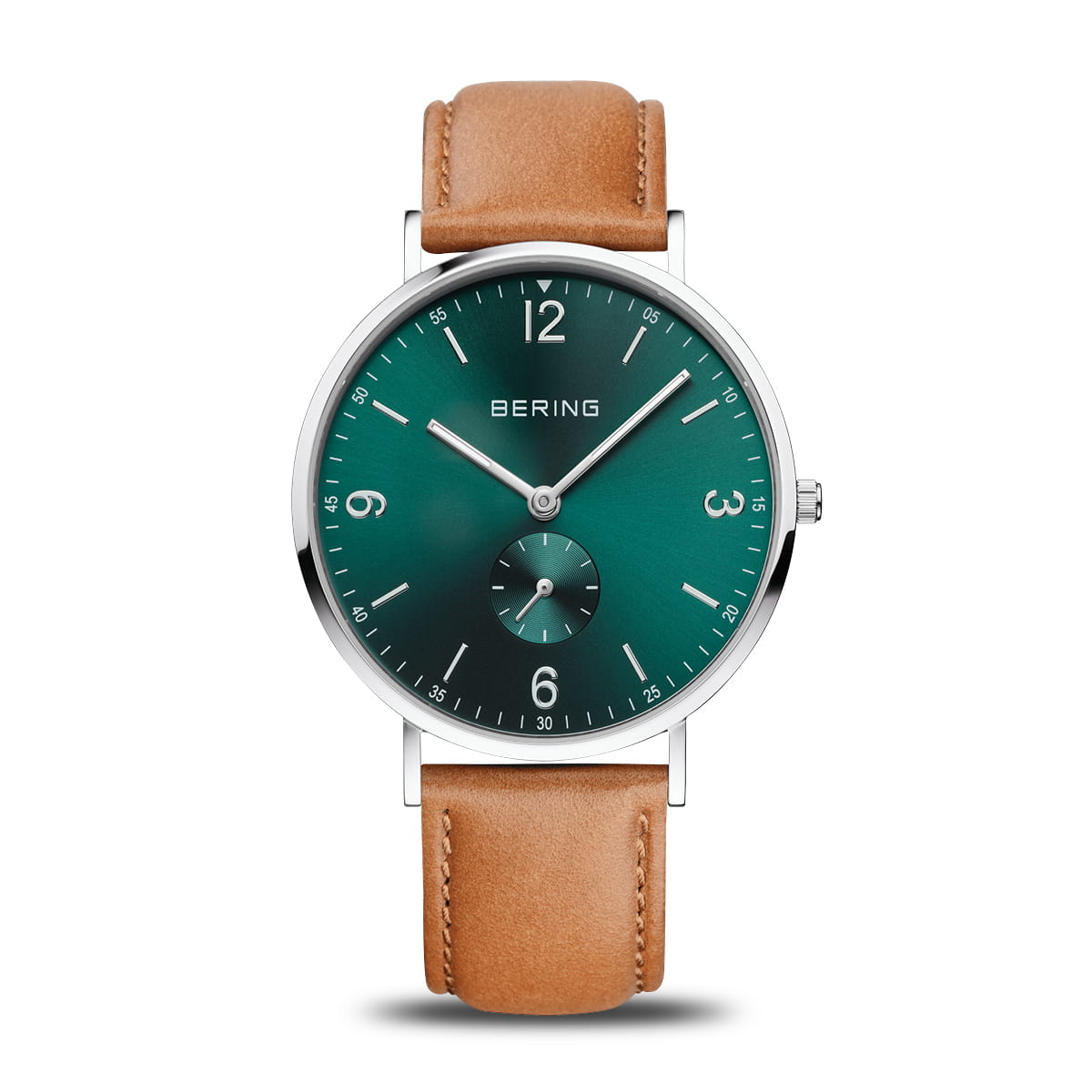 Herenhorloge met saffierglas.