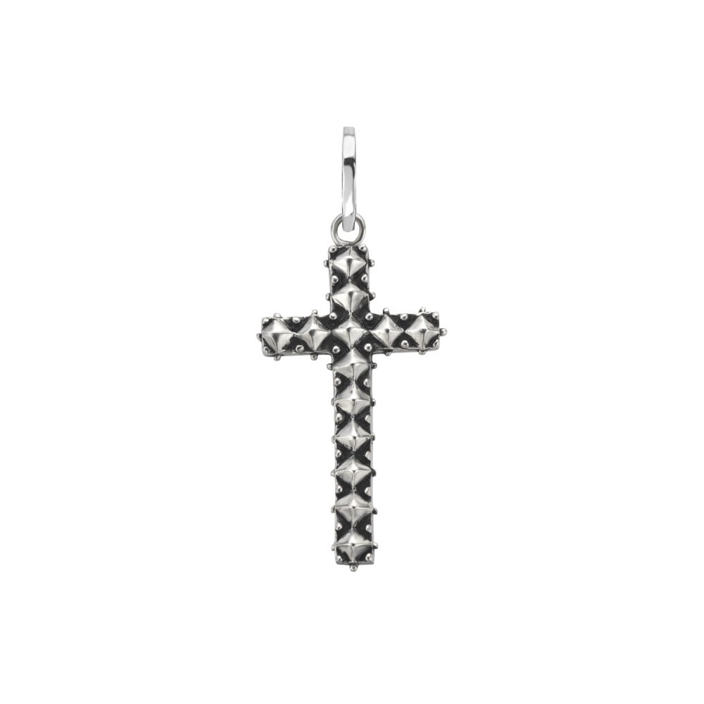 Necklaces - Pendant Studded Cross RR-PD009-S

