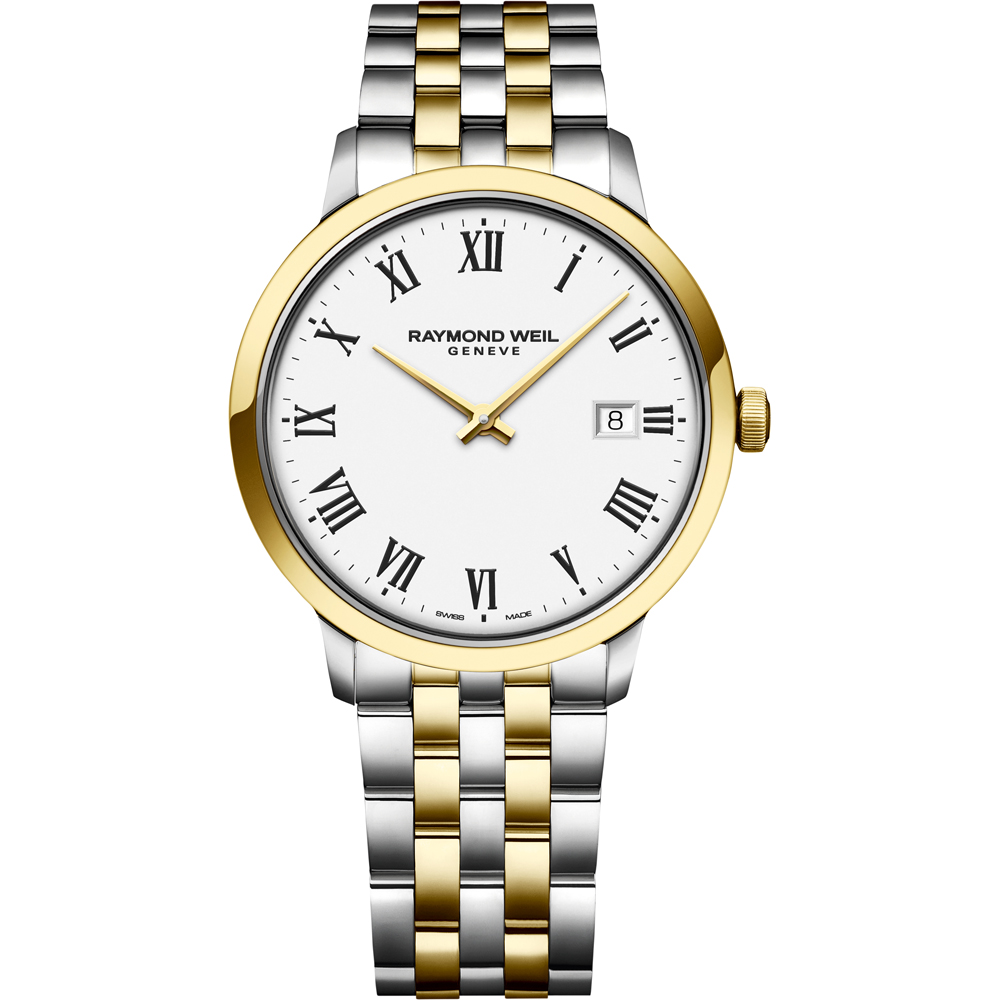 Dit is een horloge van het merk Raymond Weil gemaakt voor heren.
De specificaties zijn als volgt:
Kastmaat: 39.00
Waterdichtheid: 5 ATM / 50 Meter / 165 Feet
Dit horloge heeft de volgende functies/eigenschappen:
Datumaanduiding