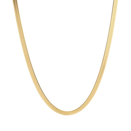 Dit collier van Louis Bros is vervaardigd uit 14 karaat geelgoud (9.47 gr). Het collier heeft een lengte van 50 cm en een breedte van 4 mm. En een dikte van 0.5 mm. Dit collier is stijlvol, eenvoudig en gemakkelijk te combineren. Wil je deze ketting graag zien en passen? Dat kan natuurlijk! Klik op reserveer en maak een afspraak om te bekijken. Wij zorgen er dan voor dat wij dit collier op voorraad hebben in de winkel op het moment dat jij graag langskomt.
Verkrijgbaar vanaf 40 cm.