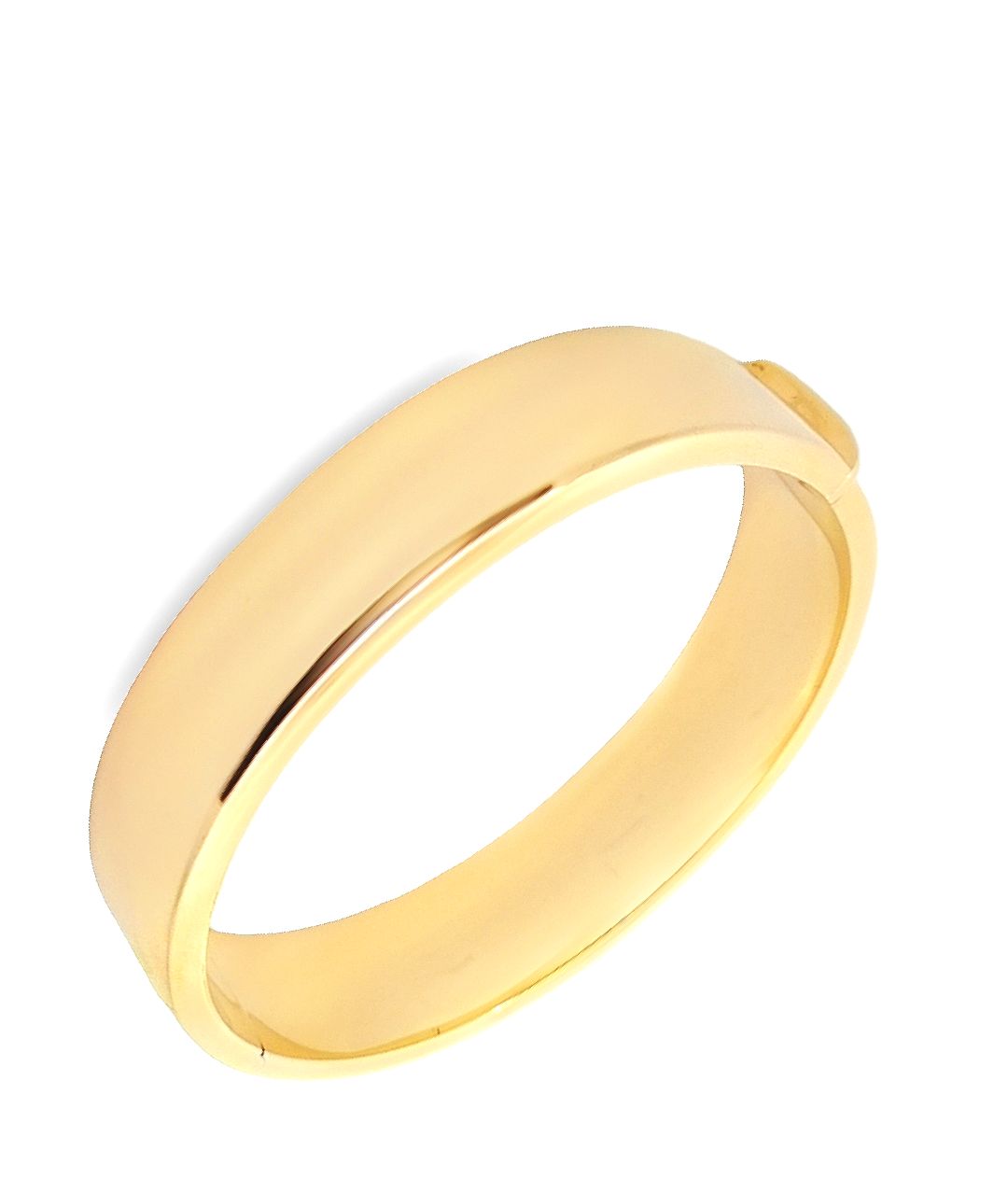 Deze bangle van Louis Bros is vervaardigd uit 14 karaat geelgoud (34.78,gr) . De armband heeft een breedte van 15 mm en een dikte van 5 mm. 
Deze tijdloze bangle is een elegant en veelzijdig sieraad dat nooit uit de mode raakt. Met zijn minimalistische ontwerp en strakke lijnen straalt een gouden bangle een subtiele luxe uit. Het warme, glanzende goud past bij elke outfit en gelegenheid, van casual tot formeel. Deze bangle is vaak een symbool van verfijnde smaak en blijvende schoonheid. Bovendien kan een gouden bangle gemakkelijk worden gestapeld met andere armbanden voor een moderne en persoonlijke touch. Het is een investering in stijl, die generaties lang gekoesterd kan worden.