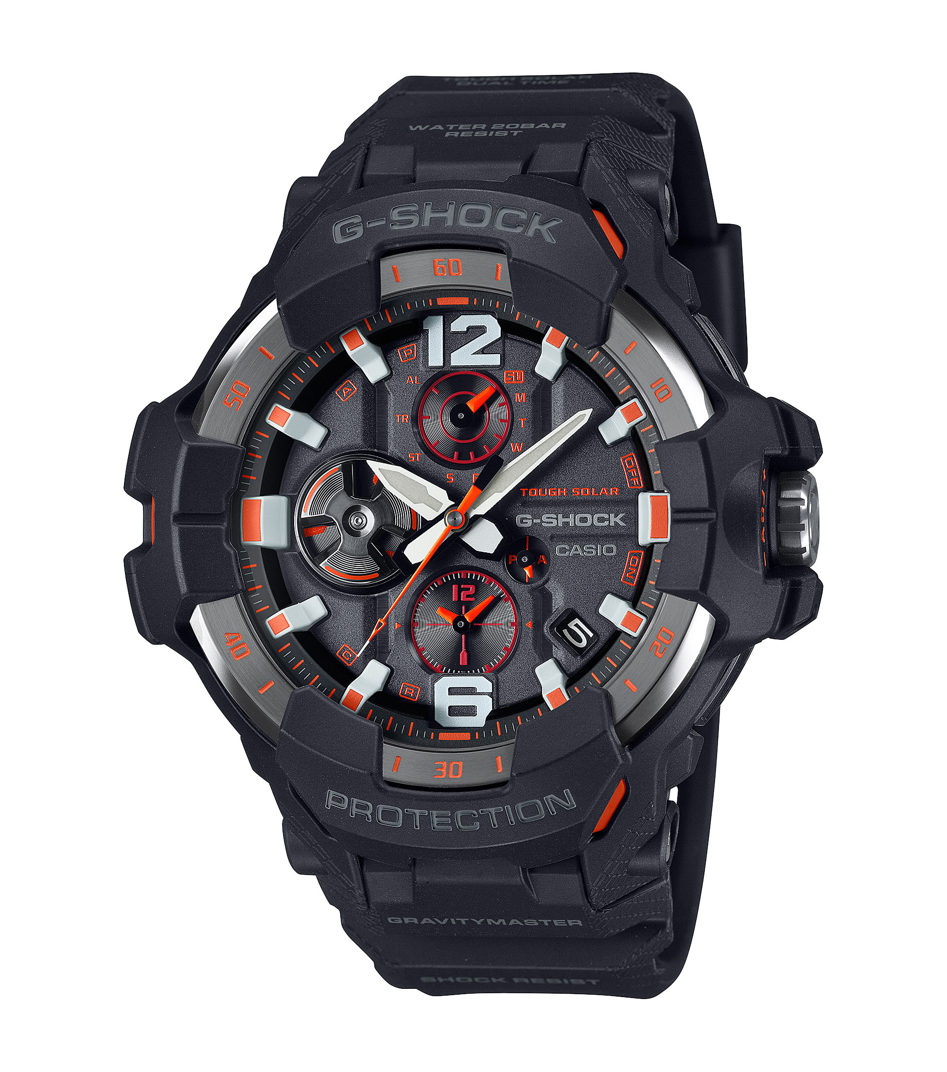 G-Shock Gravitymaster / Tough Solar / 20 BAR water resistant / Shock Resist