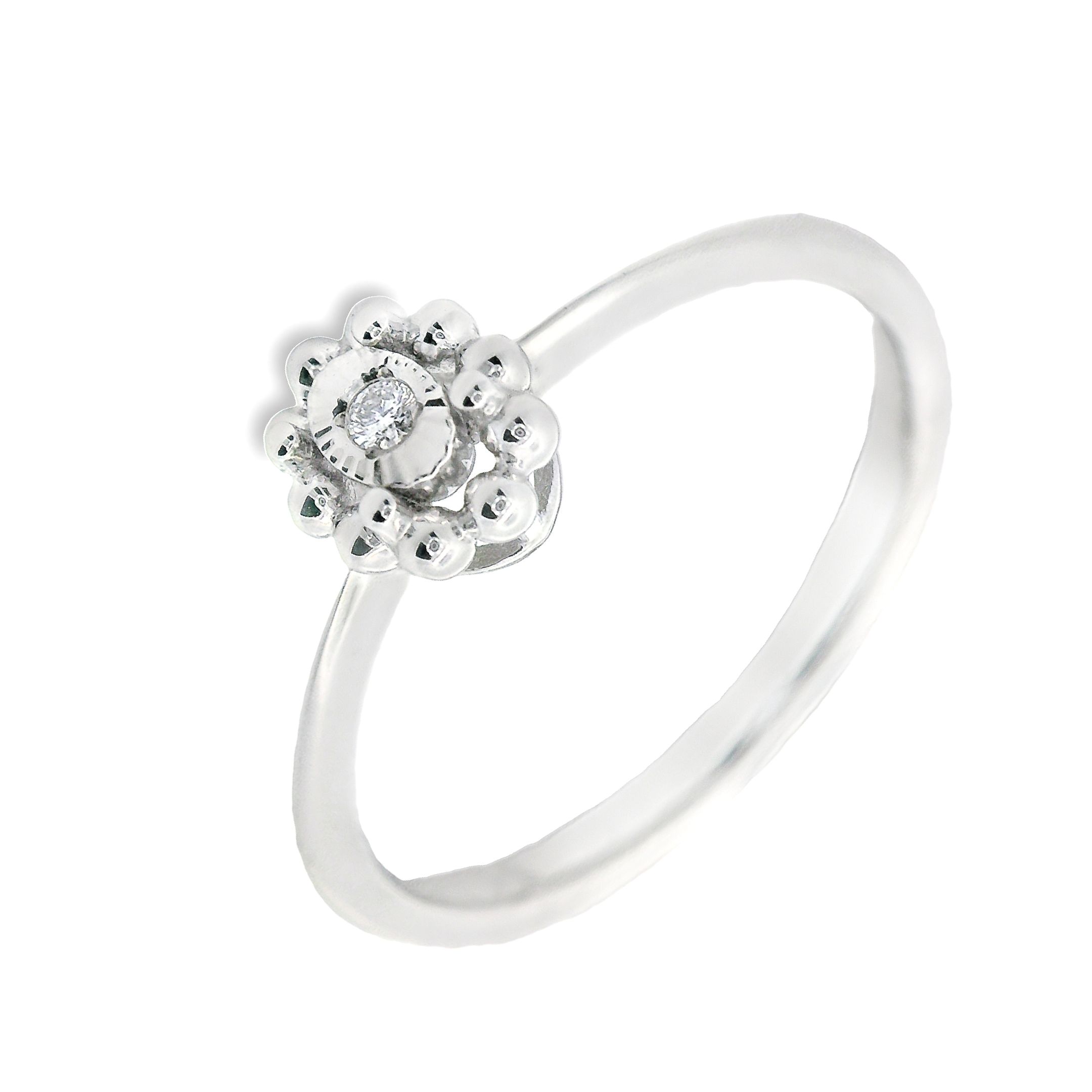 Deze ring van Louis Bros is vervaardigd uit 18 karaat witgoud (2.30. gr.) en is gezet met 1 briljant geslepen diamanten met een totaalgewicht van 0.01ct. De ring heeft een diameter van 7 mm, minimale breedte van 1.3 mm. en een hoogte van 4 mm.
Deze ring met een klassiek design en een klein diamantje in het midden is een verfijnd en elegant sieraad. De tijdloze uitstraling van het witgoud wordt prachtig geaccentueerd door het subtiele diamantje, dat het geheel een vleugje schittering geeft. Deze ring straalt eenvoud en stijl uit, perfect voor dagelijks dragen of als een symbolisch geschenk bij speciale gelegenheden. Het klassieke ontwerp zorgt ervoor dat deze ring nooit uit de mode raakt, waardoor het een geliefd en blijvend erfstuk zal zijn.
De ring is verkrijgbaar in meerdere afmetingen.