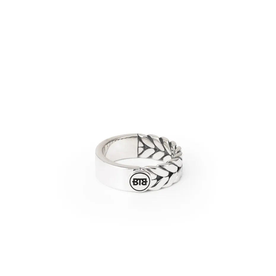 Barbara Dual Ring Silver