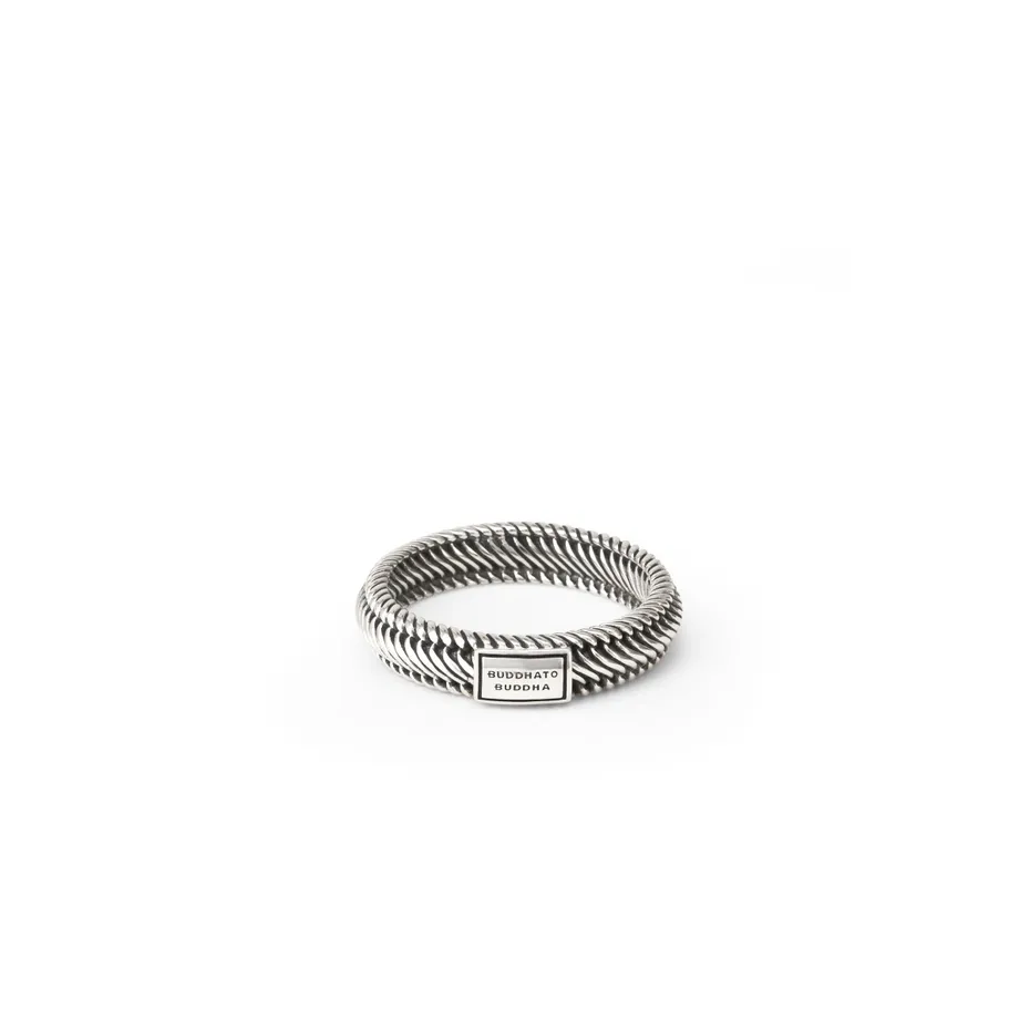 Buddha to Buddha Edwin Mini Ring Silver