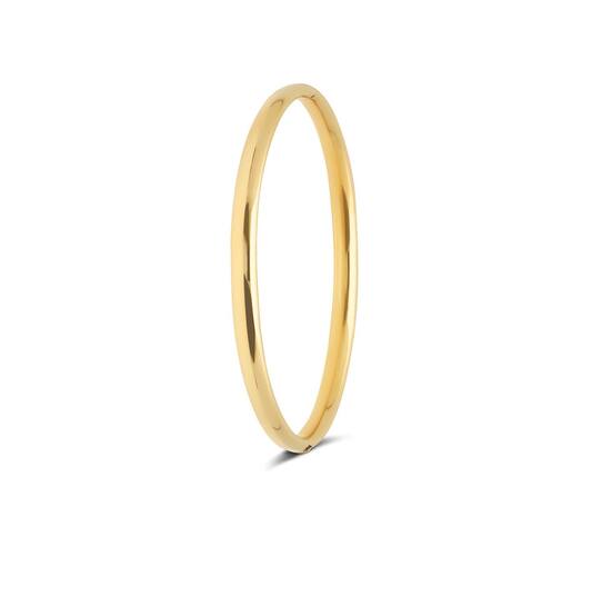 Glow 204.2465.62 Dames Armband

- Goud Armband Zilveren Kern
- Armband gemaakt van 14 karaat goud, in de kleur goud
- De breedte van deze armband is 5 mm
- De lengte van deze armband is 62 mm

GESLACHT	Dames
TYPE ARMBAND	Bangle
KLEUR - ALGEMEEN	Goud
BREEDTE	5 mm
LENGTE	62 mm
MATERIAAL	14 Karaat Goud
