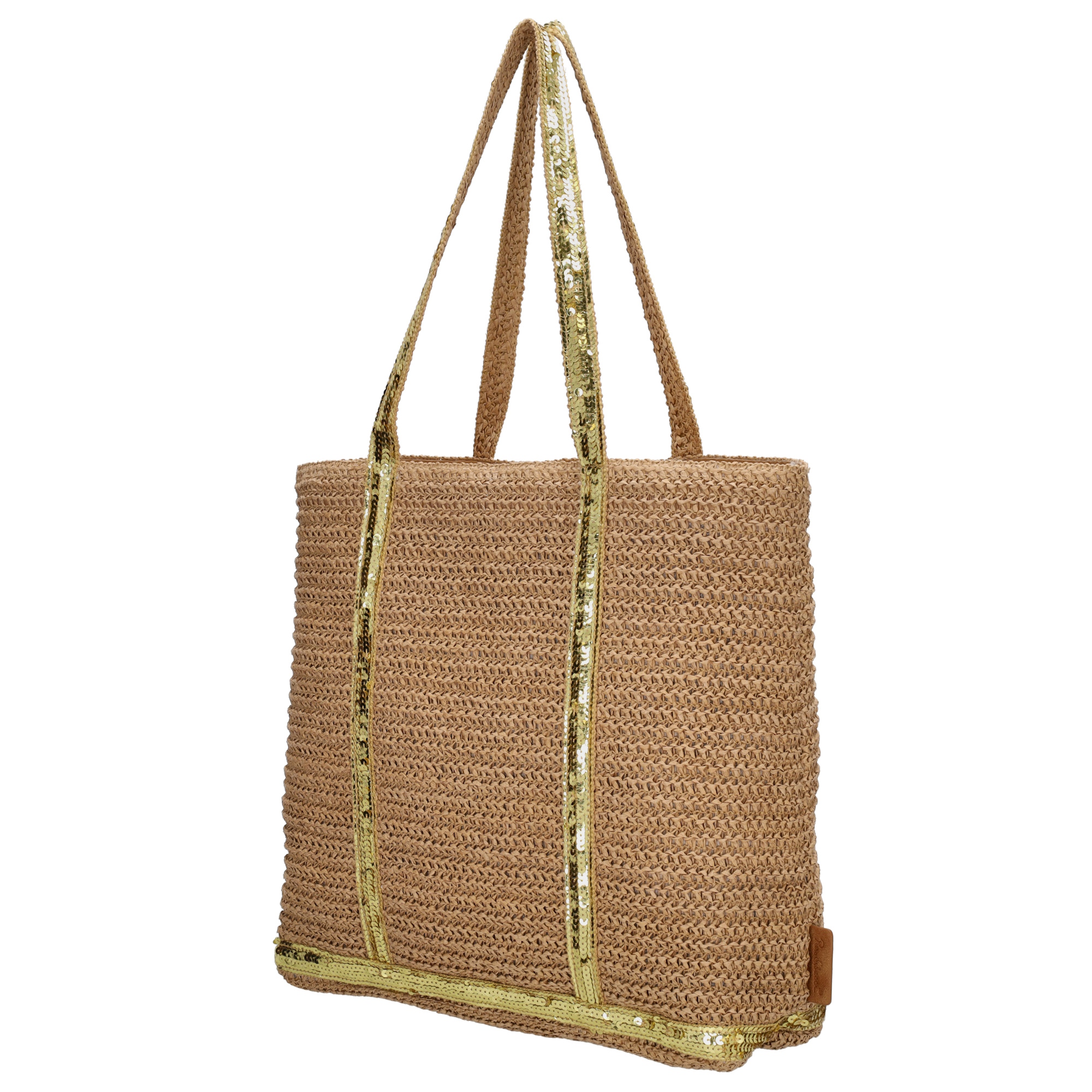 Verlicht de zomercollectie van jouw winkel met de schitterende strandtas van PE-Florence. Deze shopper, perfect voor zowel dagelijks gebruik als voor een dag aan het strand, is niet alleen praktisch maar straalt ook glamour uit dankzij de unieke glitteraccenten aan zowel de voor- als achterkant en op de handvatten. De tas is ontworpen om veelzijdig te zijn; klanten kunnen kiezen om deze stijlvol in de hand te dragen of comfortabel over de schouder met de schouderbanden. Met een ruim hoofdvak, voorzien van een ritssluiting, en een extra binnenvak, biedt deze tas genoeg ruimte.

De eigenschappen van deze shopper zijn:

Hoofdvak met ritssluiting
Binnenvak met ritssluiting
Glitteraccenten 