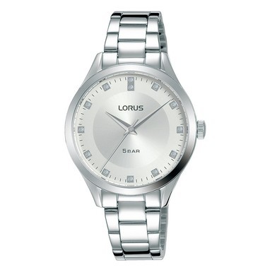 LORUS RG201RX9 DAMESHORLOGE ZILVERKLEURIGE WIJZERPLAAT 32 MM