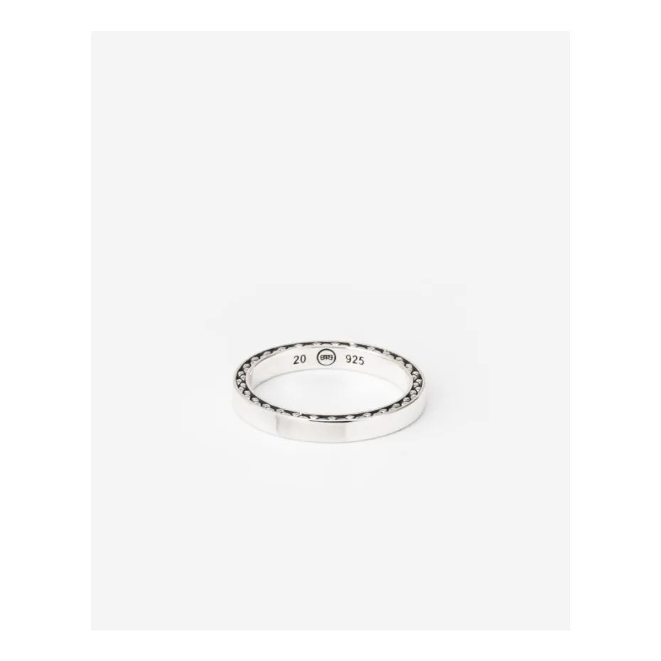 342 20 George Mini Smooth Ring Silver