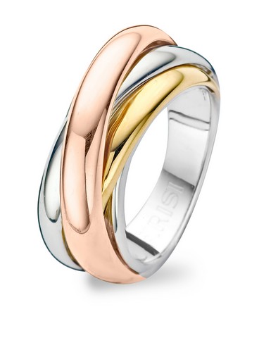 De Tirisi Jewelry Amsterdam Due ring, modelnummer TR9406F(3T), is een elegante en veelzijdige toevoeging aan uw sieradencollectie. De ring is verfijnd ontworpen en geschikt voor zowel dagelijkse als formele gelegenheden. Draag deze prachtige ring als statement piece aan uw ringvinger of mix en match met andere sieraden voor een unieke look.