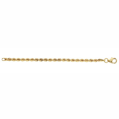 Fjory - Zilveren kern 4mm Koord 60cm - 40-K0460