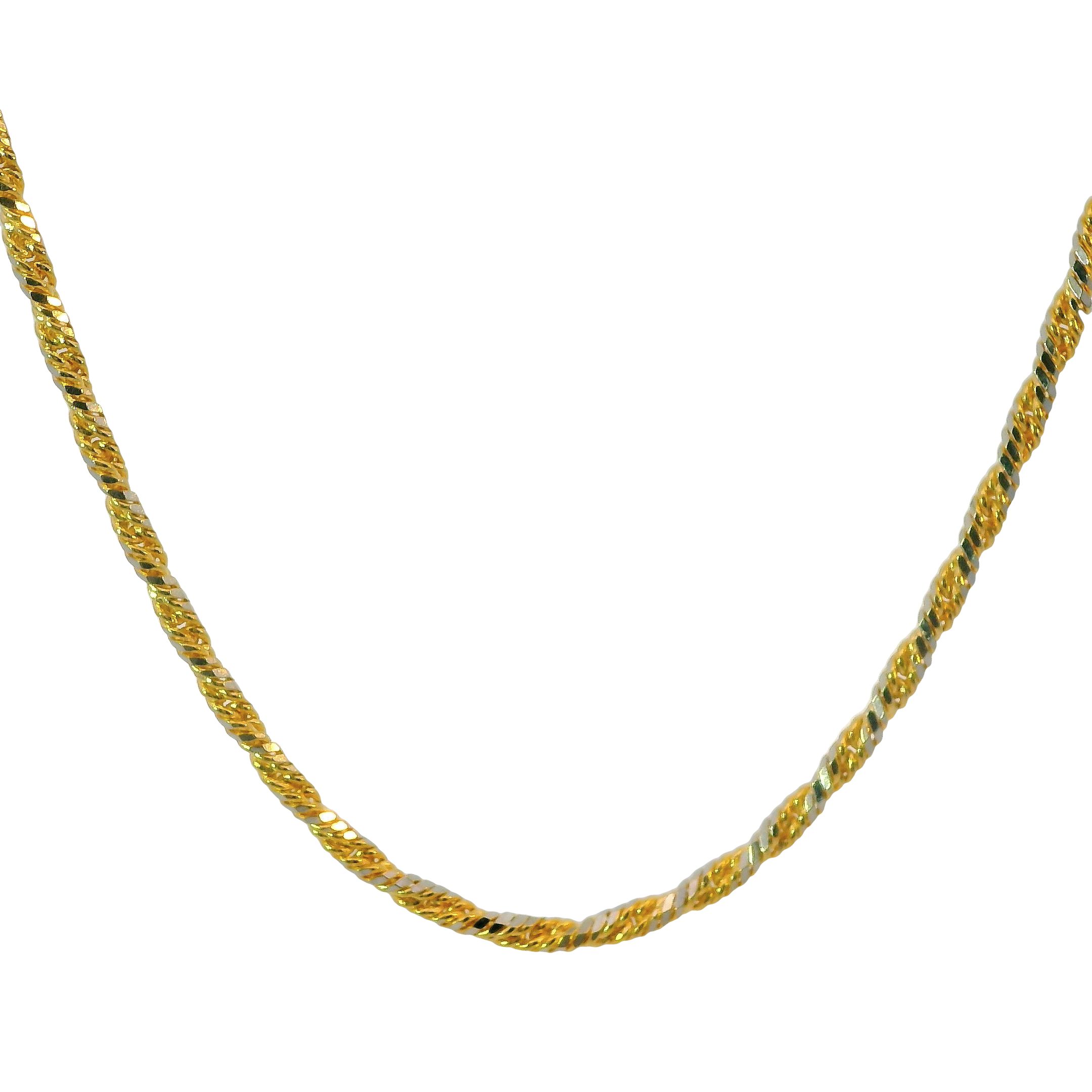 Dit collier van Louis Bros is vervaardigd uit 14 karaat bicolor (8.55 gr). Het collier heeft een lengte van 50 cm en een dikte van 1.3 mm. Dit collier is stijlvol, eenvoudig en gemakkelijk te combineren. Wil je deze ketting graag zien en passen? Dat kan natuurlijk! Klik op reserveer en maak een afspraak om te bekijken. Wij zorgen er dan voor dat wij dit collier op voorraad hebben in de winkel op het moment dat jij graag langskomt.
Verkrijgbaar vanaf 40 cm.