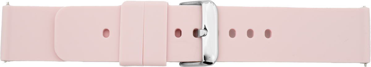 886 siliconen horlogeband roze 20mm