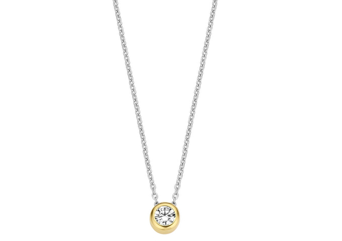 Moments collier met Zirkonia Verguld | 61317AY 