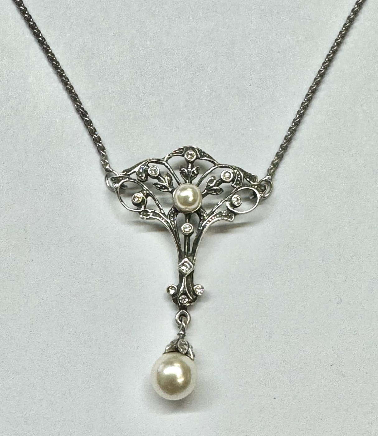 Hanger ketting zilver