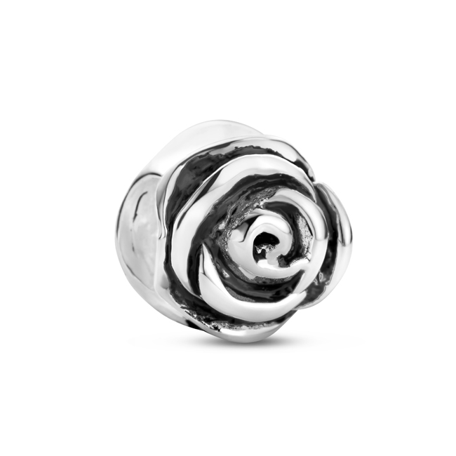 Zilveren Bedel past op alle armbanden zoals Pandora Troll Beads enz.