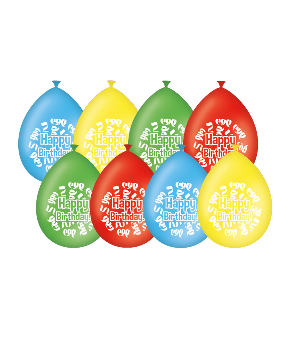 Een feestje kan niet zonder de leuke ballonnen van Paper Dreams. Deze ballonnen met Happy birthday zijn gemaakt van latex