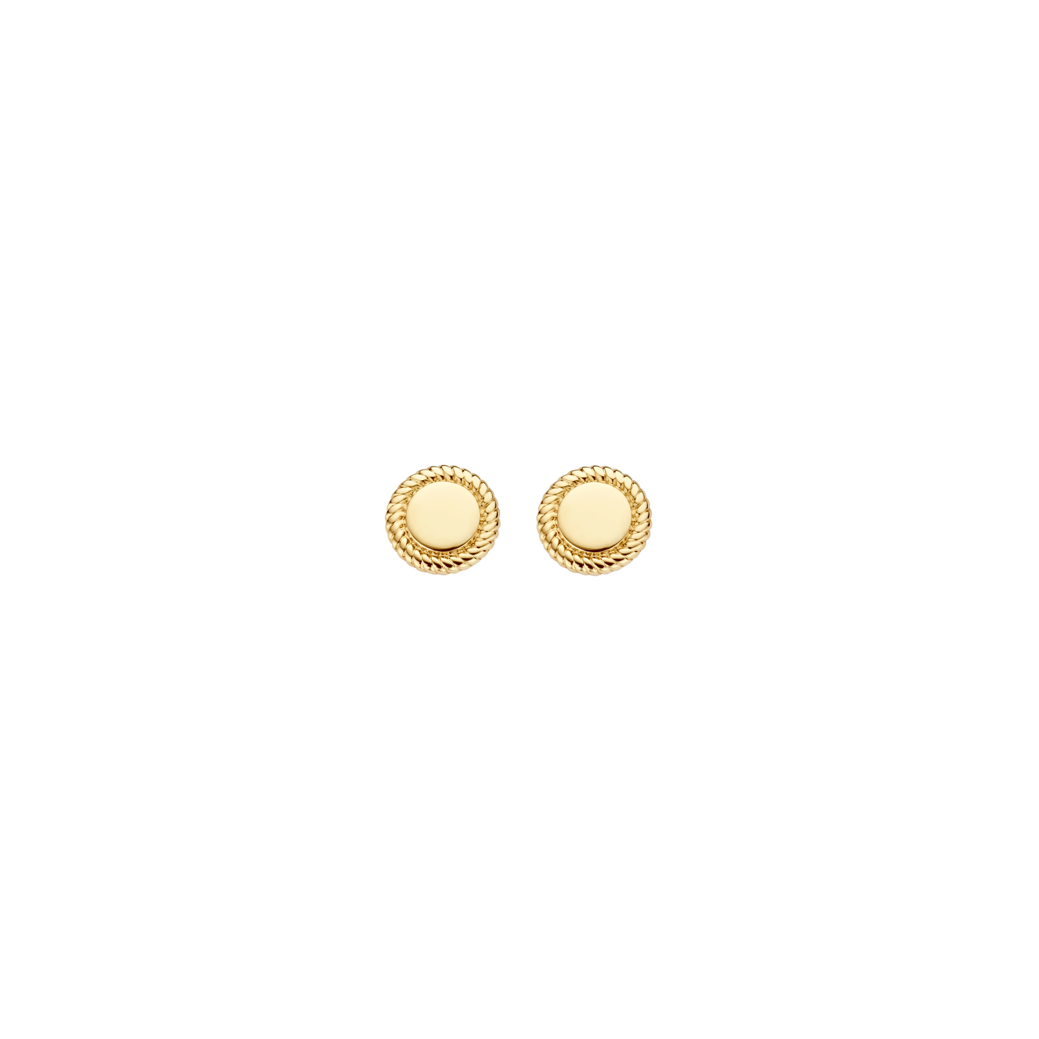 Stijlvol klassiek zijn de woorden die passen bij deze prachtige 14k geelgouden oorknoppen met koordmotief. Ze hebben een doorsnede van 4,8 mm.  Ze zijn zeer elegant op zichzelf maar ook goed te mixen en matchen met andere oorsieraden uit onze collectie.
