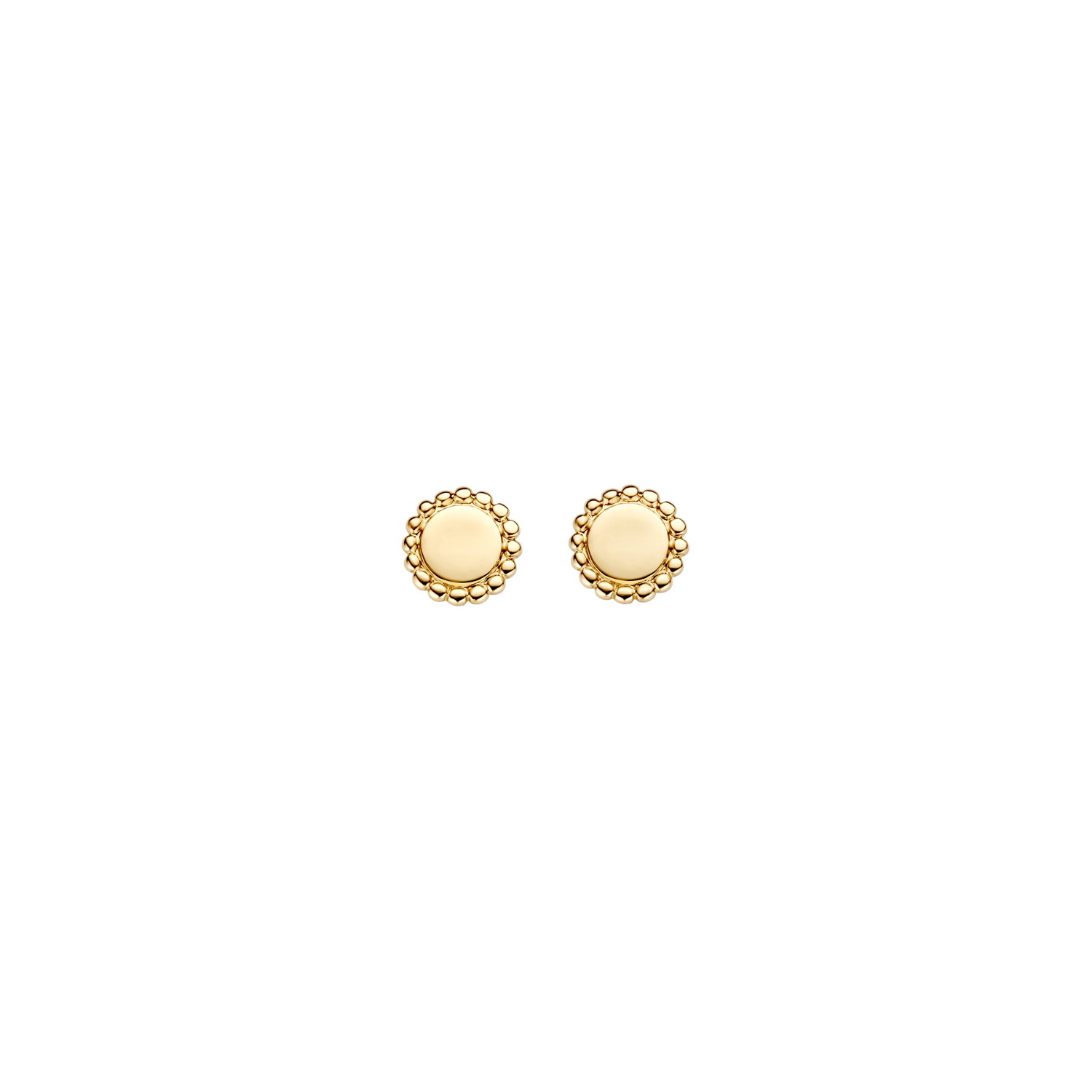 Blush - Geelgouden oorstekers, 4.8mm - 7351YGO
