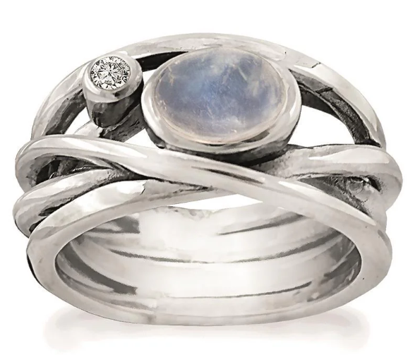 Rabinovich zilveren ring Curly