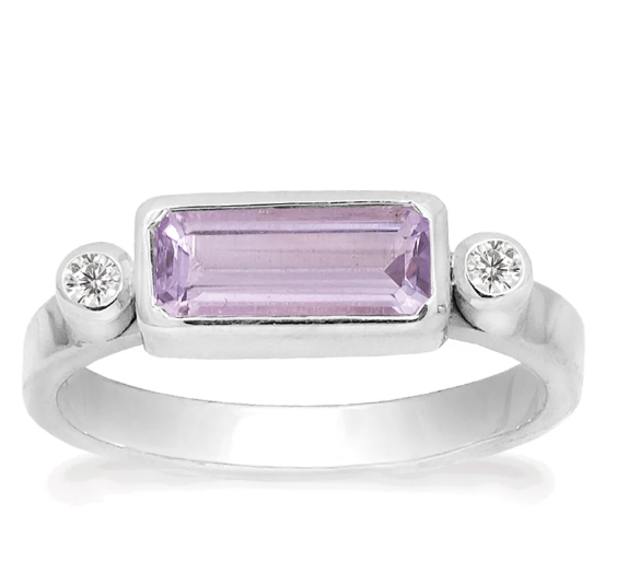 Rabinovich zilveren ring Petite Octagon
