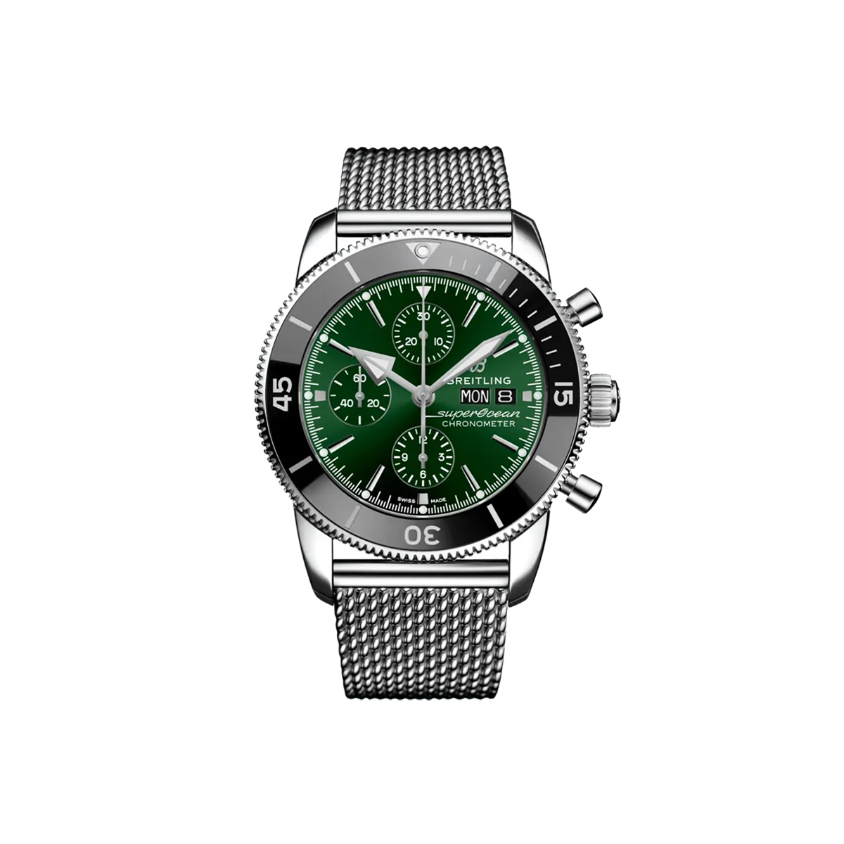 Dit Breitling horloge behoort tot de Breitling Superocean Heritage collectie. 
Referentienummer: A13313121L1A1
Caliber: Breitling 13