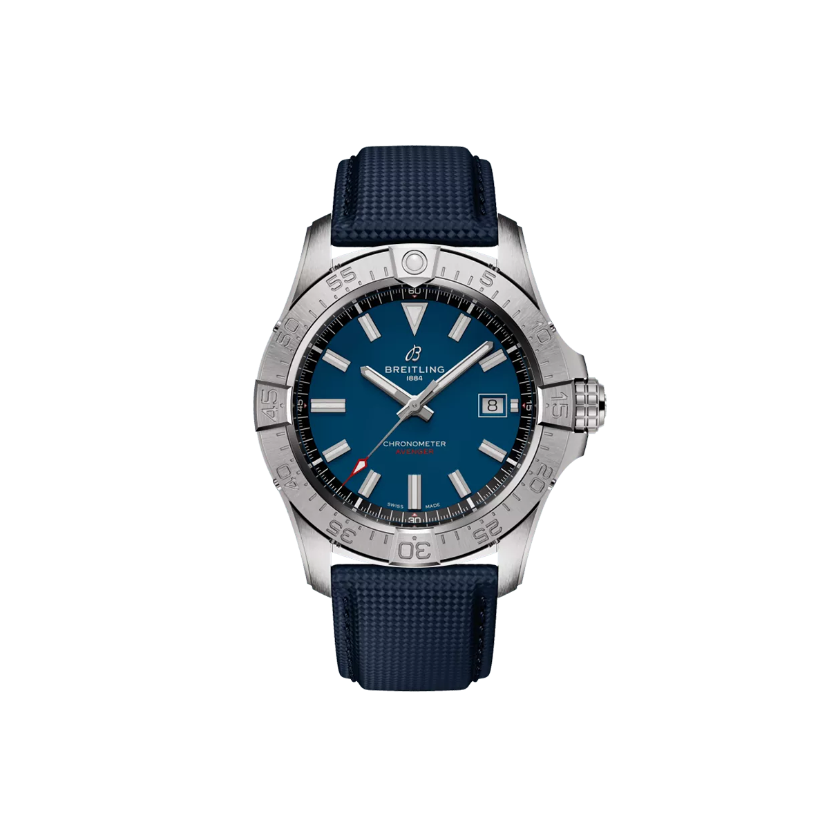 Dit Breitling horloge behoort tot de Breitling Avenger collectie. 
Referentienummer: A17328101C1X1
Calibre: Breitling 17