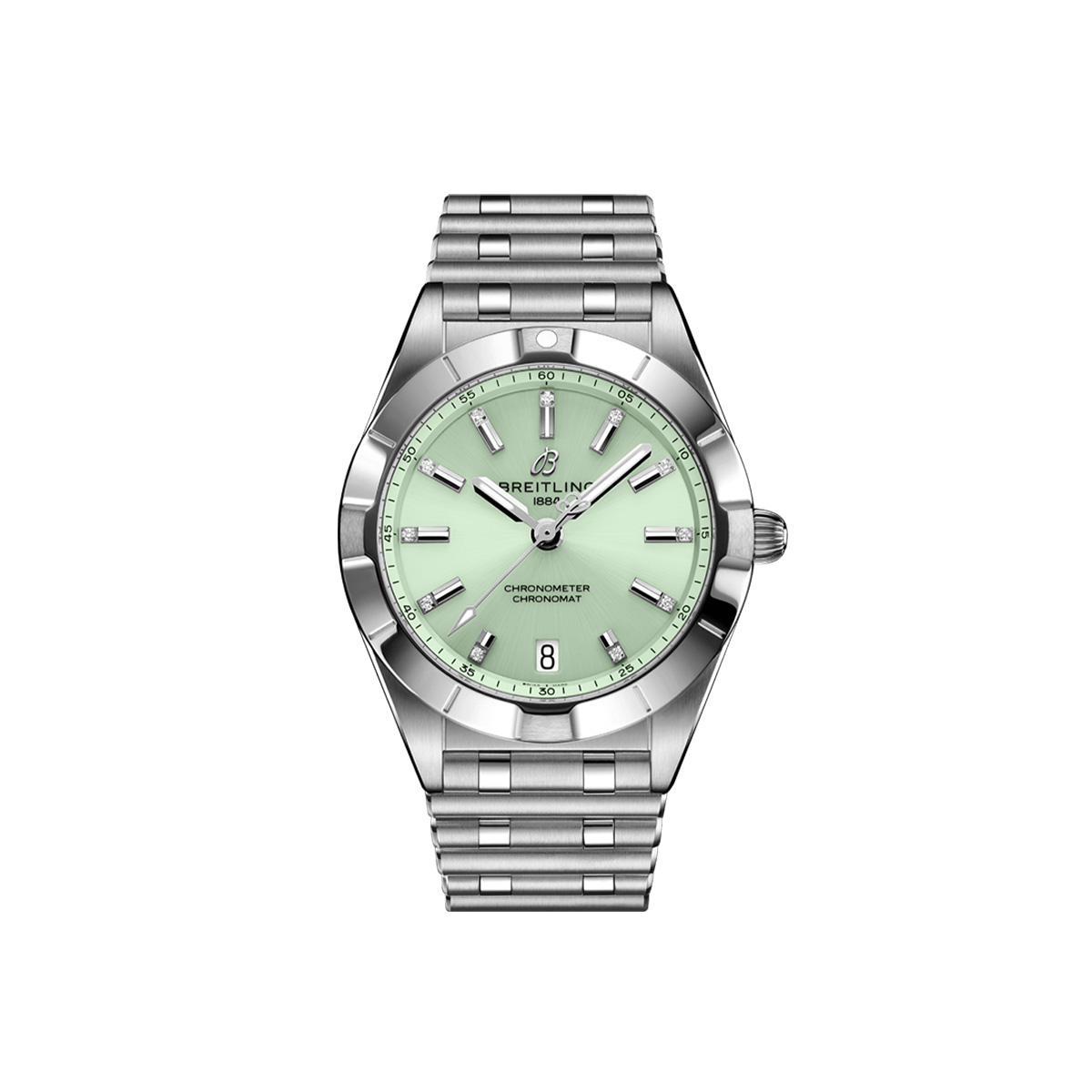 Dit Breitling horloge behoort tot de Breitling Chronomat collectie. 
Referentienummer: A77310101L1A1
Caliber: Breitling 77
