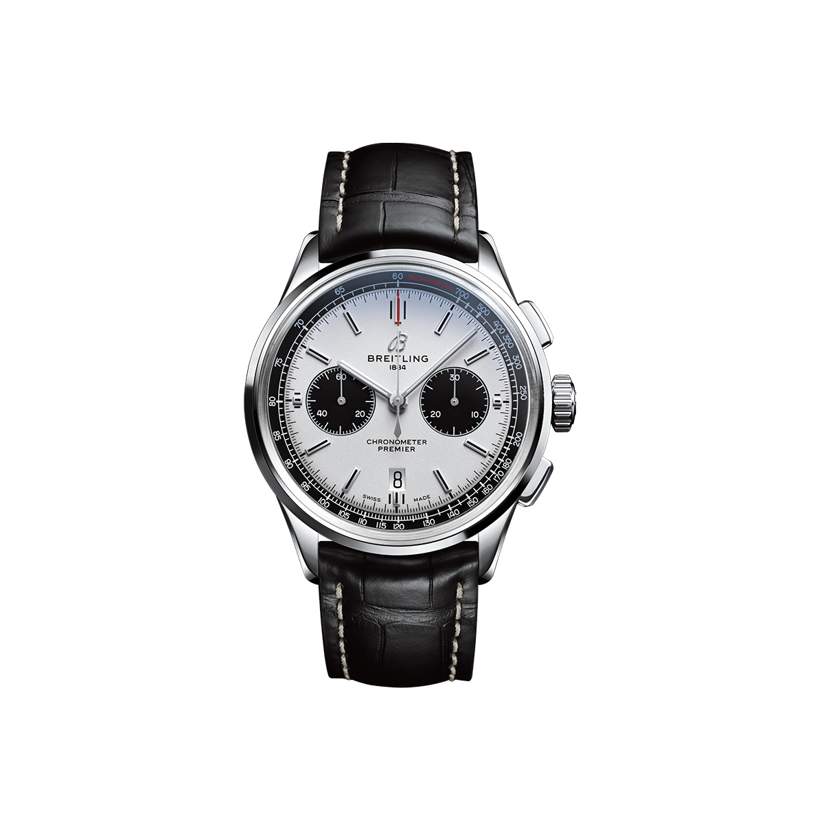 Dit Breitling horloge behoort tot de Breitling Premier collectie. 
Referentienummer: AB0118221G1P1
Caliber: Breitling 01 (Manufacture)