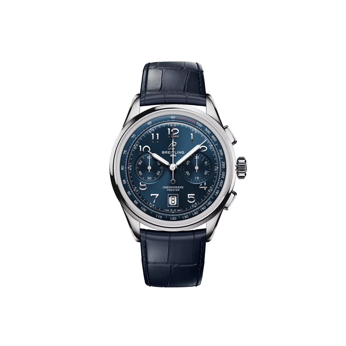 Dit Breitling horloge behoort tot de Breitling Premier collectie. 
Referentienummer: AB0145171C1P2
Caliber: Breitling 01 (Manufacture)
