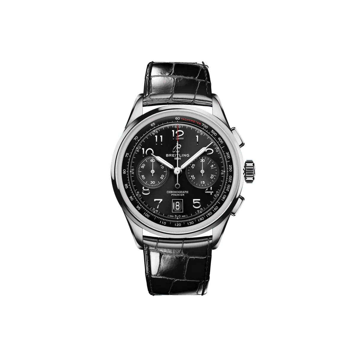 Dit Breitling horloge behoort tot de Breitling Premier collectie. 
Referentienummer: AB0145221B1P1
Caliber: Breitling 01 (Manufacture)
