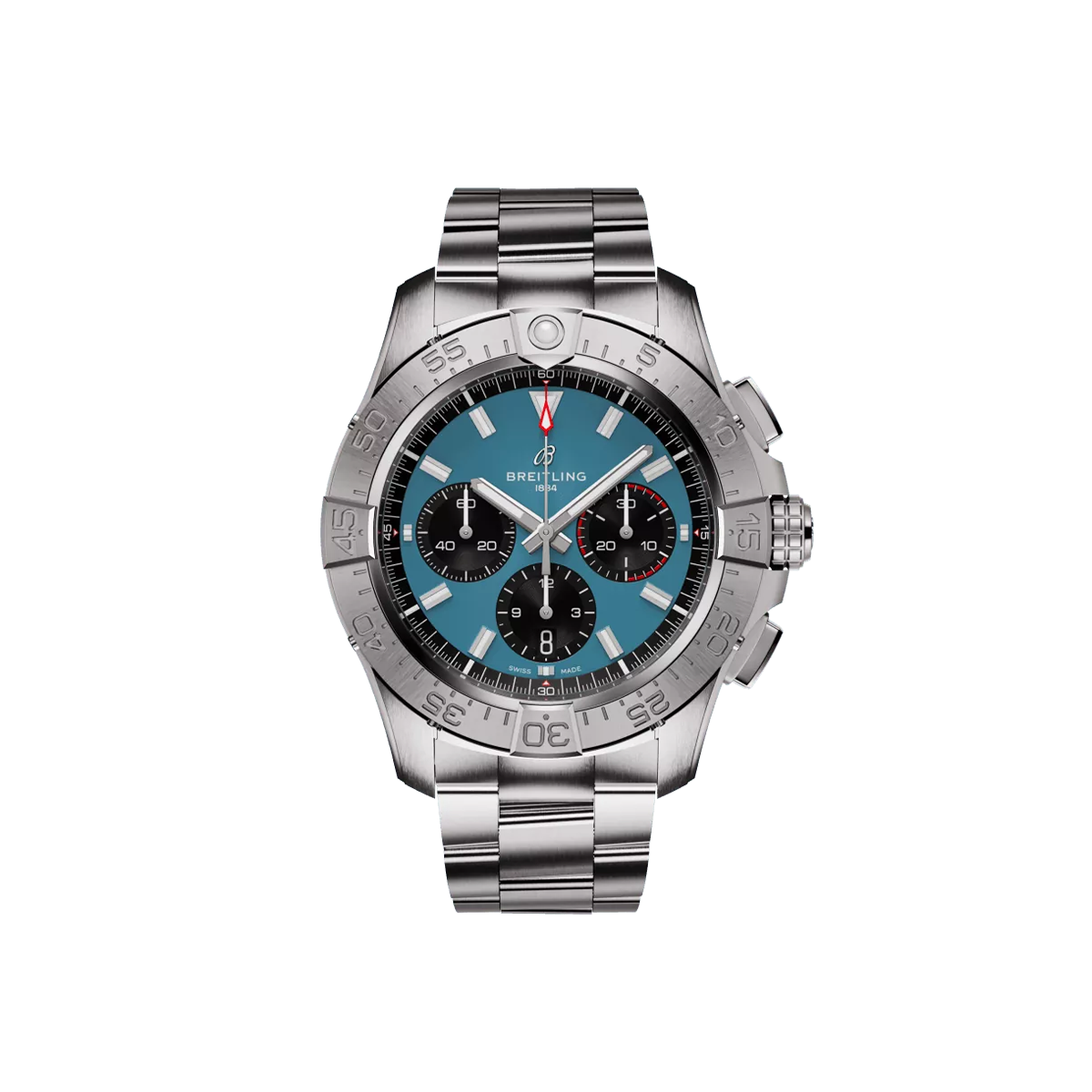 Dit Breitling horloge behoort tot de Breitling Avenger collectie. 
Referentienummer: AB0147101C1A1
Calibre: Breitling 01 (Manufacture)