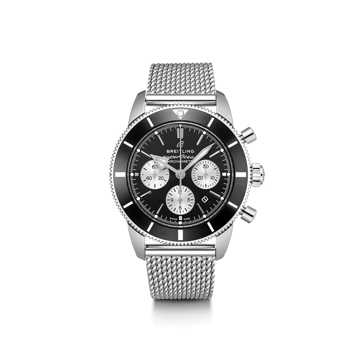 Dit Breitling horloge behoort tot de Breitling Superocean Heritage collectie. 
Referentienummer: AB0162121B1A1
Caliber: Breitling 01 (Manufacture)
