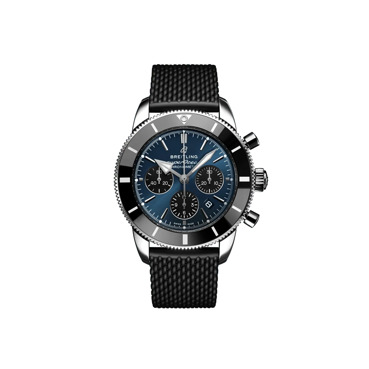 Dit Breitling horloge behoort tot de Breitling Superocean Heritage collectie. 
Referentienummer: AB0162121C1S1
Calibre: Breitling 01 (Manufacture)