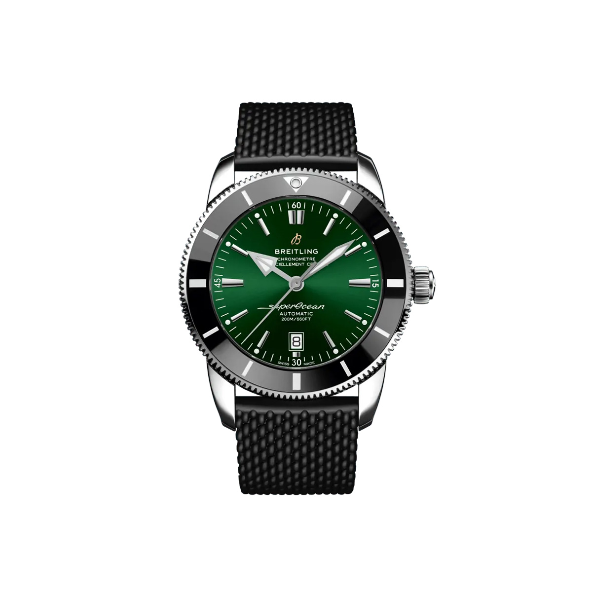Dit Breitling horloge behoort tot de Breitling Superocean Heritage collectie. 
Referentienummer: AB2020121L1S1
Caliber: Breitling B20 (Manufacture)

