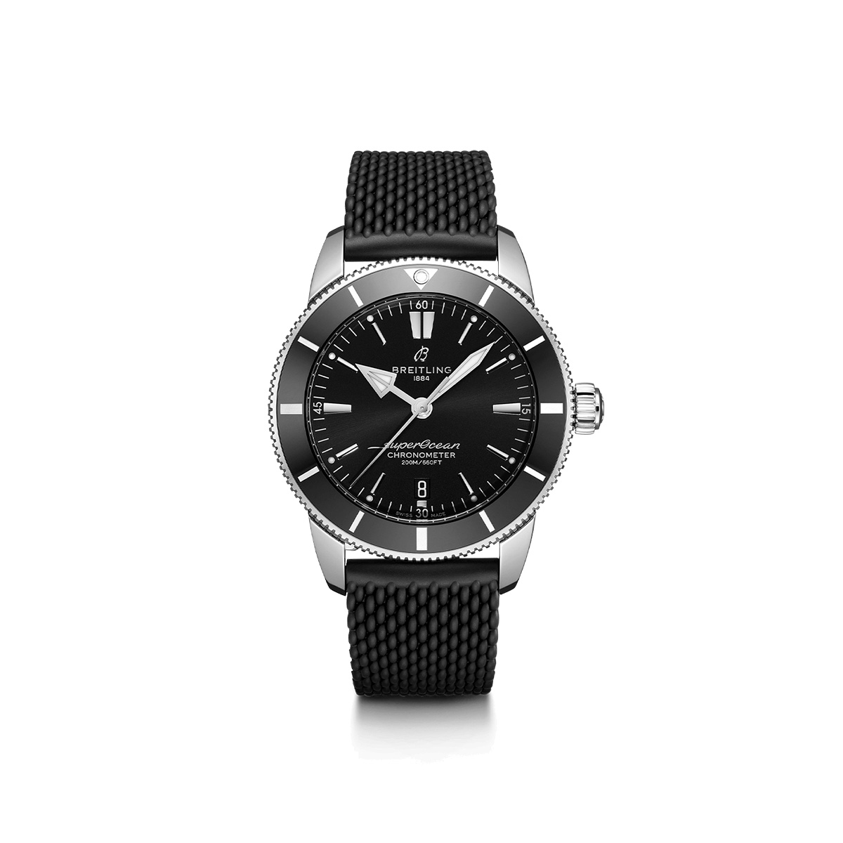 Dit Breitling horloge behoort tot de Breitling Superocean Heritage collectie. 
Referentienummer: AB2030121B1S1
Caliber: Breitling B20 (Manufacture)
