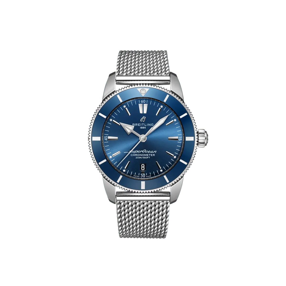Dit Breitling horloge behoort tot de Breitling Superocean Heritage collectie. 
Referentienummer: AB2030161C1A1
Caliber: Breitling B20 (Manufacture)
