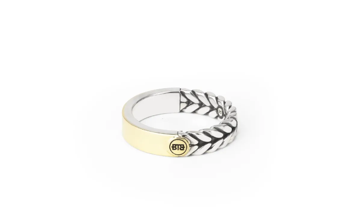 Barbara small dual ring bicolor 333 19