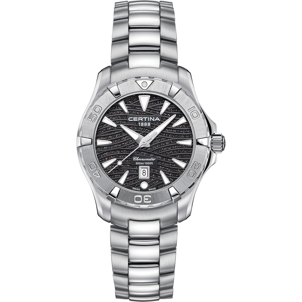 Certina - DS ActionLady staal brac. chronometer met saffierglas 300m WR