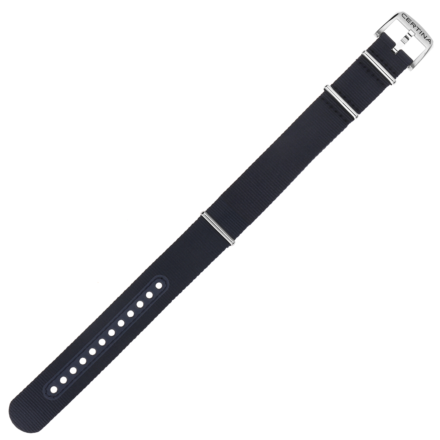 Synth Blue 20/20mm. horlogeband