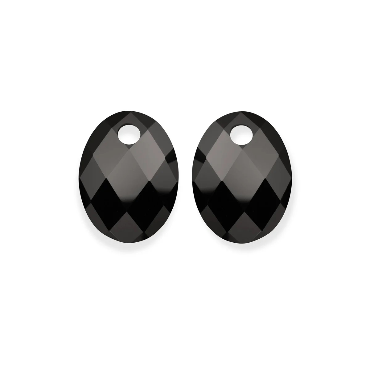 De Medium Oval oorbellen zijn gemaakt van echte Onyx edelstenen in een prachtige ovalen vorm. 