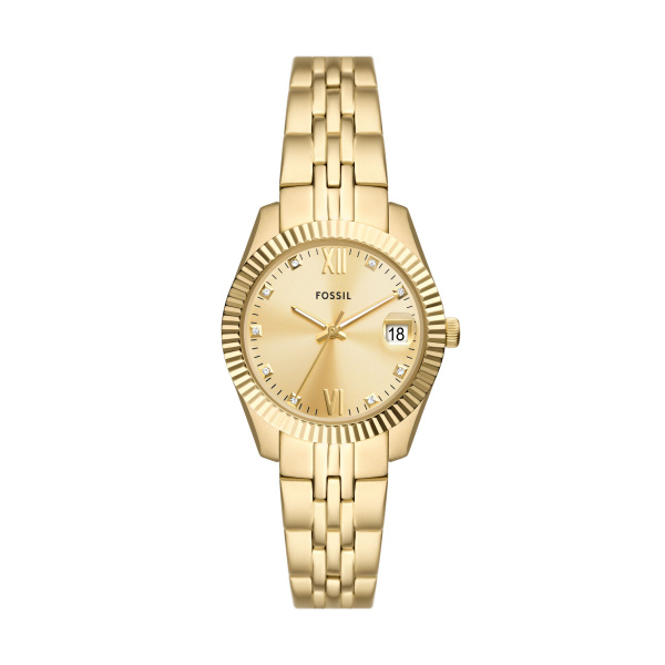 FOSSIL DAMES POLS HORLOGE GOUDKLEURIG.