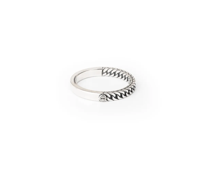Esther Mini Dual Ring Silver