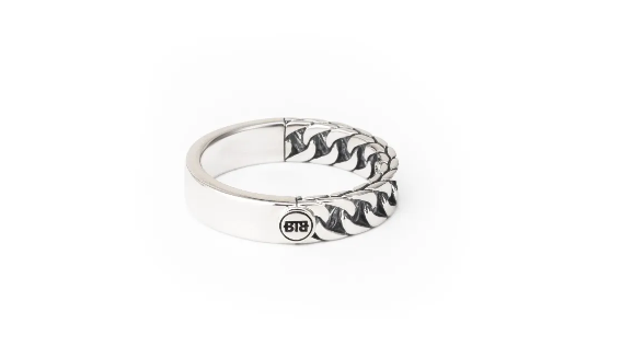 Esther Small Dual Ring Silver