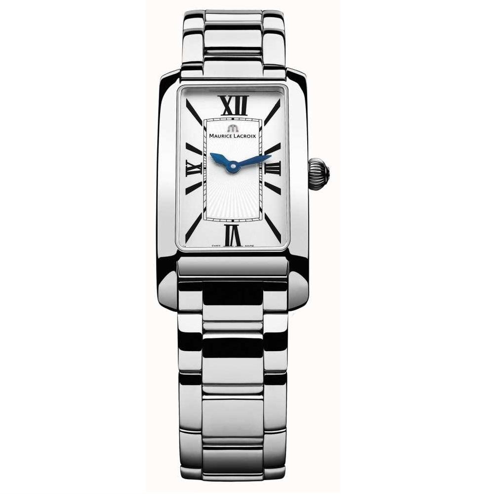 Maurice Lacroix - Fiaba Quartz staal dames brac.met saffierglas 50m WR AS45278