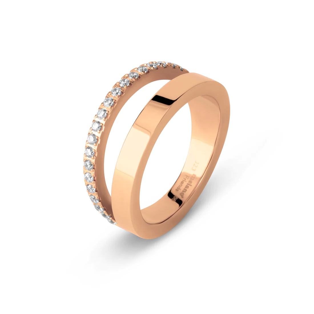 Melano Friends ring Ilja CZ, rosékleurig