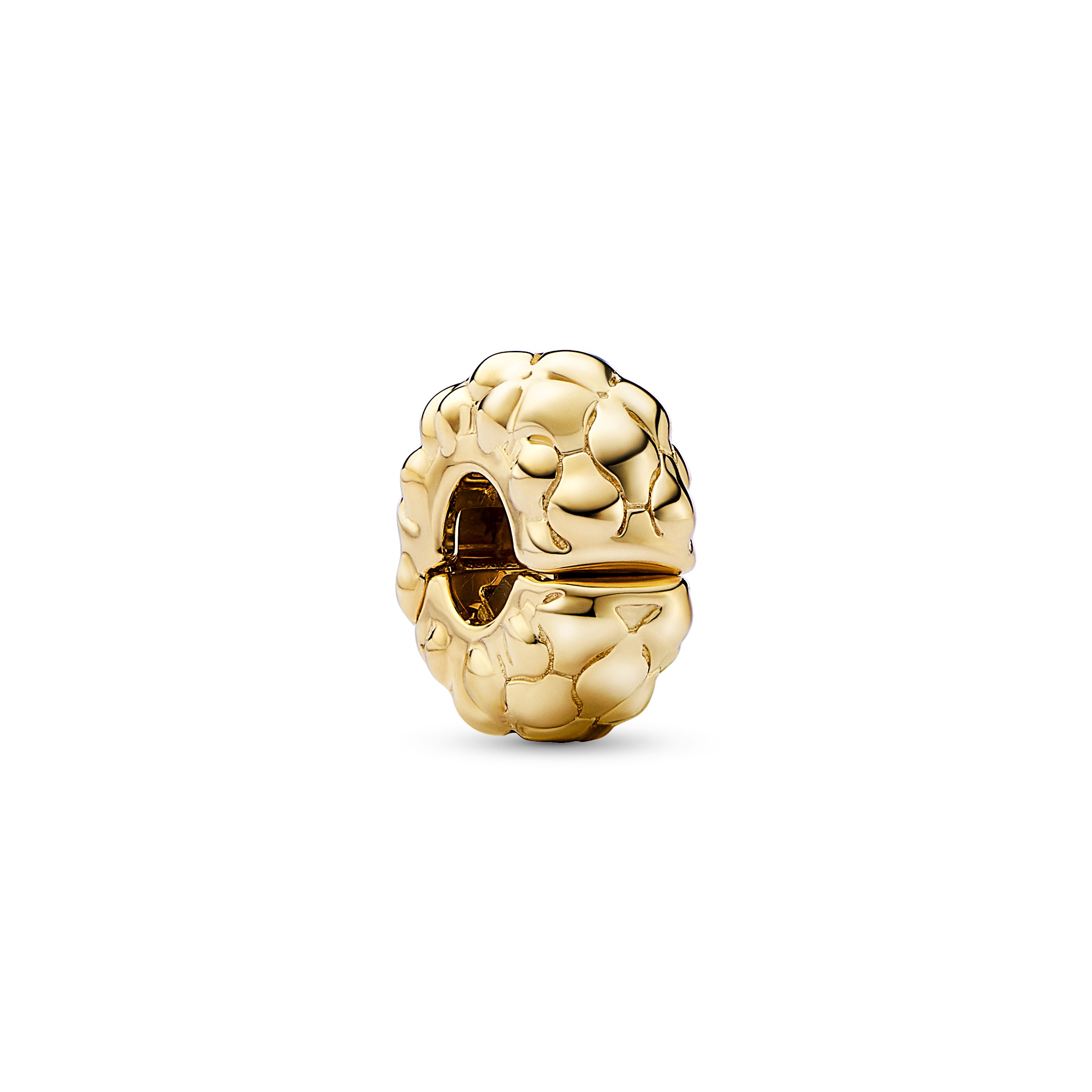 Pandora clip verguld goud